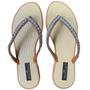 Imagem de Rasteirinha de Dedo Laranja Neon Beachwere com Detalhes em Perola nas Tirar - ARRASO