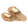 Imagem de Rasteirinha Feminina Havaianas Aqua Metallic Dourado