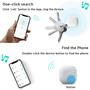 Imagem de Rastreador de Chaves Bluetooth Nutale - Pacote com 2 Unidades