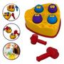 Imagem de Rata Tuff Brinquedo Infantil Interativo com Martelo para bater JP BRINK