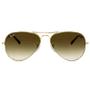 Imagem de Ray Ban Aviador RB3025L - Dourado/Marrom Degradê 001/51 58mm - Óculos de Sol