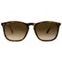 Imagem de Ray Ban Chris RB4187L - Turtle/Marrom Degradê 856/13 54mm - Óculos de Sol