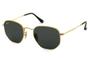 Imagem de Ray ban hexagonal rb3548-nl 001/58 51 polarizado