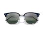 Imagem de Ray ban new clubmaster rb4416 6656/g6 53 polarizado