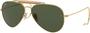 Imagem de Ray-Ban Outdoorsman RB3030L 0216 Ouro Lente Verde Escuro G15 Tam 58