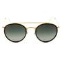 Imagem de Ray Ban Round Ponte Dupla RB3647-NL Dourado/Cinza Degradê 923871 51mm - Óculos de Sol