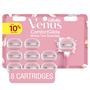 Imagem de Razor Blade reabastece chá branco Venus ComfortGlide x8