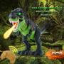 Imagem de RC Dino Tyrannosaurus Rex Remote Control Sounds Walking Animal Toy  Music Light Spray  90 cm