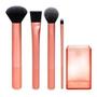 Imagem de Real Techniques Flawless Base Kit 4 Pinceis + Brush Cup