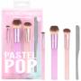 Imagem de Real Techniques Pastel Pop Plumped Up Kit - 3 Pincéis para o Rosto + 1 Espátula de Maquiagem