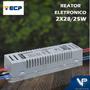 Imagem de REATOR ELETRÔNICO P/LÂMPADA FLUORESCENTE 2x28W 220V KIT20