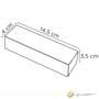 Imagem de Reator Eletronico P/ Lâmpada Fluorescente Tubular T5 1X14W 127V
