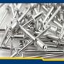 Imagem de Rebite Pop 308 Rebites Aluminio Kit com 3 Brocas Aço 2,3 e 4mm