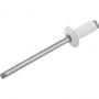 Imagem de Rebite Pop 4 x 10 mm = branco 410 Maciço 1000 pcs - New-fix