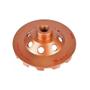 Imagem de Rebolo Diamantado Turbo Segmentado 125Mm Com Rosca M14 Mtx