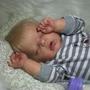 Imagem de Reborn Baby Doll Anano Real Life 50 cm Sleeping Boy Loiro