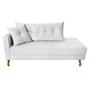Imagem de Recamier Azura 140cm com Almofada Lado Direito Suede - Amarena Móveis