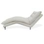 Imagem de Recamier Espreguiçadeira  Decorativa Estofada Diva Suede Bege - LM DECOR