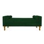 Imagem de Recamier Félix Queen Size 160cm Suede Verde - ADJ Decor