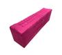 Imagem de Recamier puff baú beira de cama 1,38 100% mdf - rosa pink