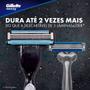 Imagem de Recarga Gillette Carga Refil Mach3 Cartucho Regular Mach 3 Gilete  Kit com 3 embalagens com 2 unidades cada (Total de 6