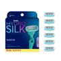 Imagem de Recargas Razor Blade Schick Hydro Silk Sensitive, 6 unidades