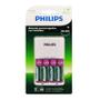 Imagem de Recarregador de pilhas AA/AAA c/4 pilhas AA SCB2445NB Philips