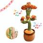 Imagem de Recarregável Luz Cacto Dançante Musical Infantil Pelúcia