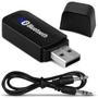 Imagem de Receptor Bluetooth Áudio Stereo 2.1 Para Rádio USB C/ CABO P2 - Músicas