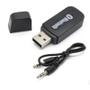 Imagem de Receptor Bluetooth Áudio Stereo 2.1 Usb P2 Adaptador Músicas