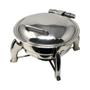 Imagem de Rechaud 6L Fogareiro Mesa Slow Cooker Panelas Cubas Utensilio Cozinha Restaurante Buffet Festas Servir Mesa Jantar Eventos