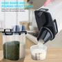 Imagem de Recipiente de armazenamento de alimentos secos Uppetly Rice 3L com copo de medição