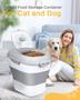 Imagem de Recipiente de Armazenamento de Ração para Cães ANVS - 2,5L (até 13,6kg) com Colher