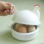 Imagem de Recipiente P/ Ovos Cozidos Microondas Egg Cooker Cozinhar - Galinha