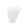 Imagem de Recipiente Transparente Frasco Com 5ml De Plastico 100und