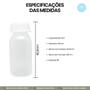 Imagem de Recipiente Transparente Frasco Com 5ml De Plastico 100und