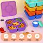 Imagem de Recipientes para Lanches FANCILLA - 5 Compartimentos para Marmita