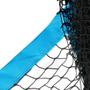 Imagem de Rede Beach Tennis Quicksand Fun 8.40m x 1m com 4 faixas - Preta e Azul