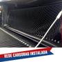 Imagem de Rede CargoBag Elástica de Contenção Bagagem Para Caçamba de Pickup Pick Up CargoNet Preta Universal Toyota Hilux