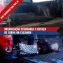 Imagem de Rede CargoBag Elástica de Contenção Bagagem Para Caçamba de Pickup Pick Up CargoNet Preta Universal Toyota Hilux