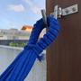 Imagem de Rede de dormir algodão azul Royal casal luxo Reforçada