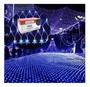 Imagem de Rede de Natal 120 Lampadas Estrelas Azul  3M - Camp