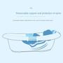 Imagem de Rede de Proteção Para Banheira Com Bordas Almofadadas Azul Buba 0M+