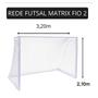 Imagem de Rede Futsal Matrix Fio 2 Seda Reforçada