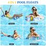 Imagem de Rede Inflável para Piscina Clothirily - Pacote com 2 Unidades para Adultos