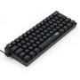 Imagem de Redragon Teclado Mecanico Lakshmi Preto Rainbow Switch