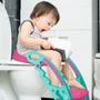Imagem de Redutor de Assento com Escada Rosa - Multikids Baby