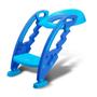 Imagem de Redutor de Assento com Escada Step Potty Azul 18+M Multikids Baby - BB051