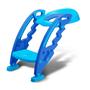 Imagem de Redutor de Assento com Escada Step Potty Azul  Multikids Baby - BB051