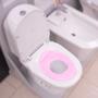 Imagem de Redutor de assento infantil meninas plástico rosa higiênico acento vaso sanitário Sanremo piniquinho
